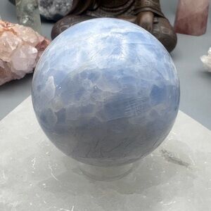 Blue Calcite Sphere A
